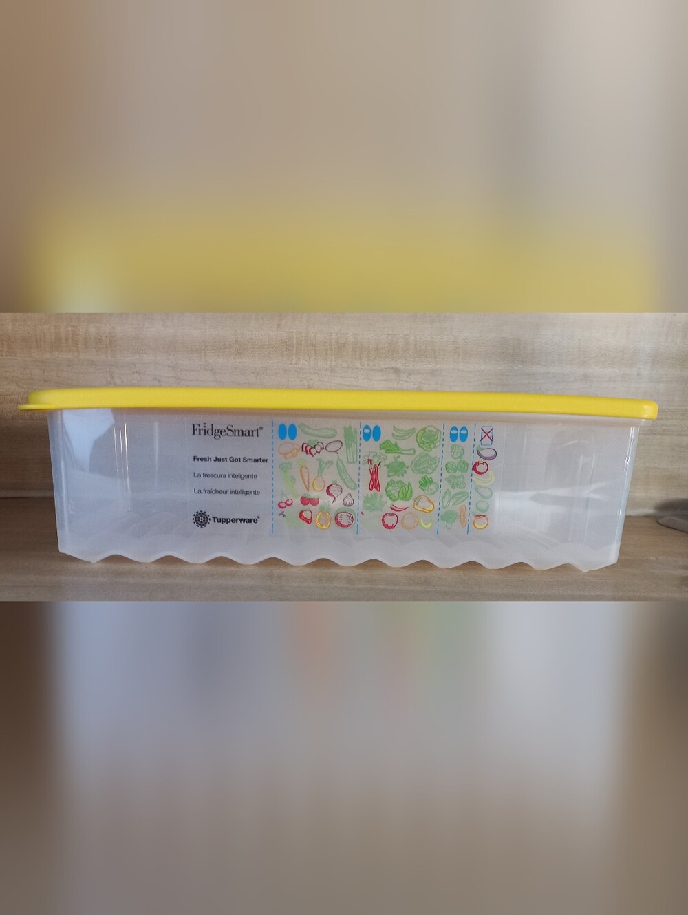 New Tupperware Fruit & Veggie Container